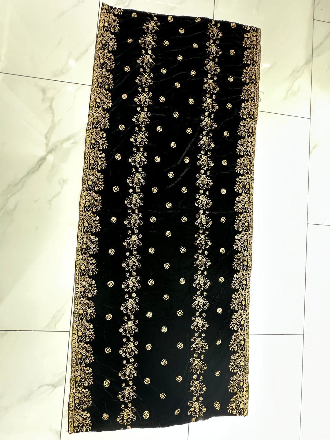 Warm Velvet shawl perfect for winter