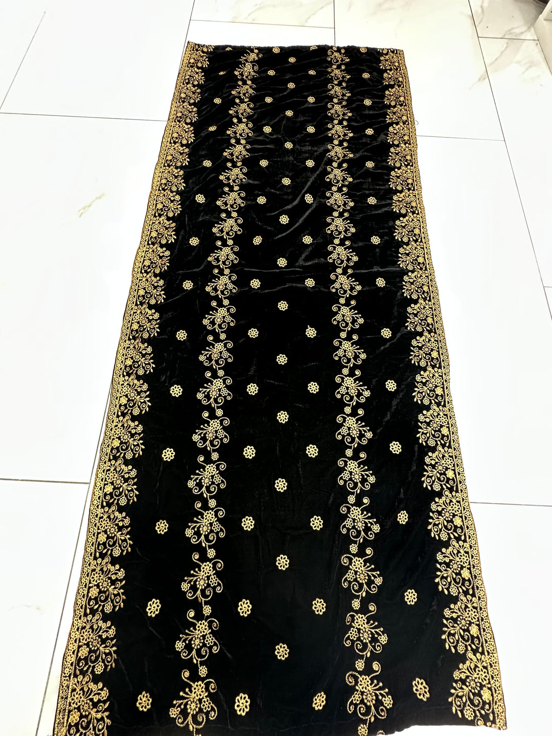 Warm Velvet shawl perfect for winter