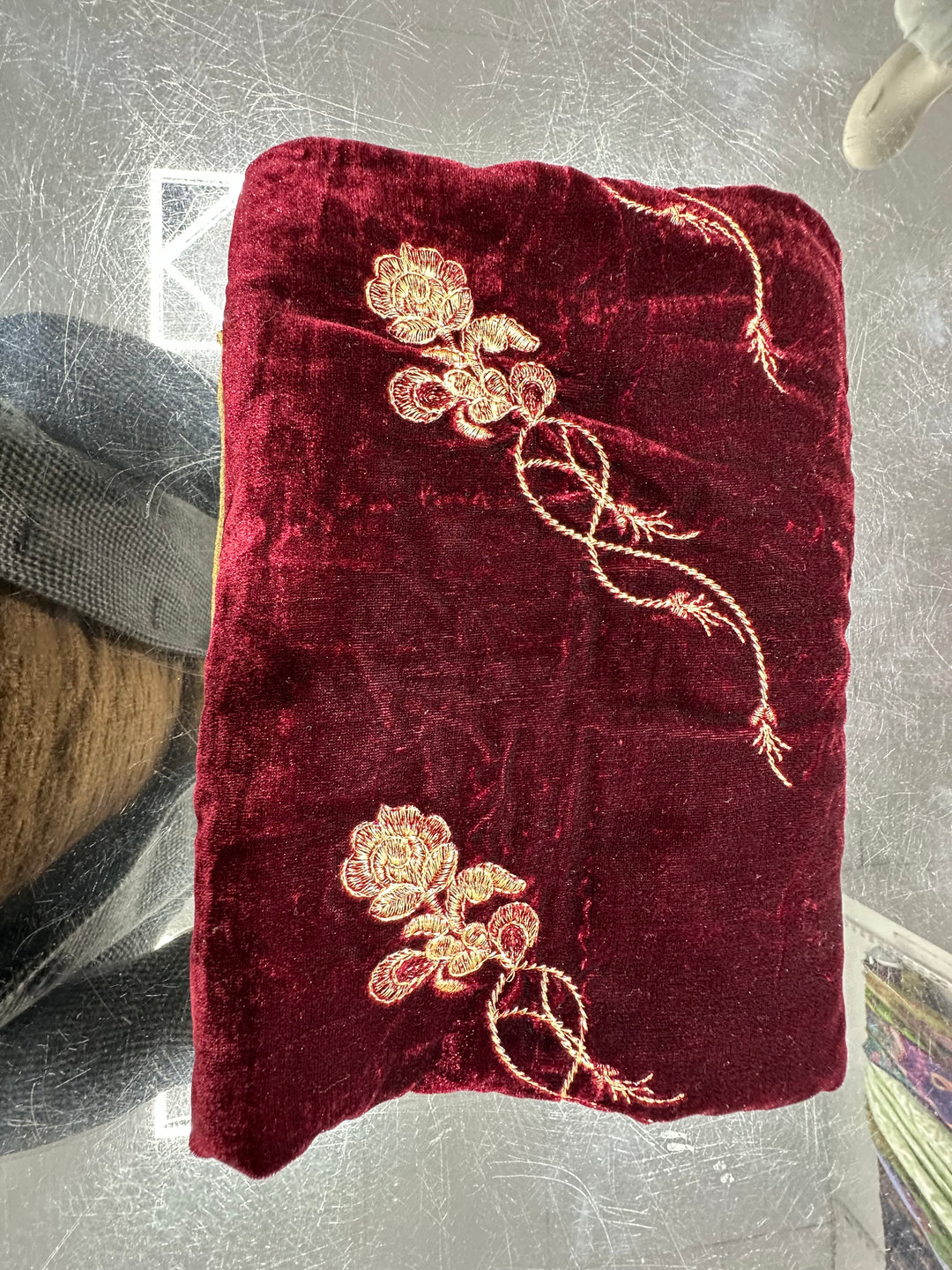 Warm Velvet shawl perfect for winter