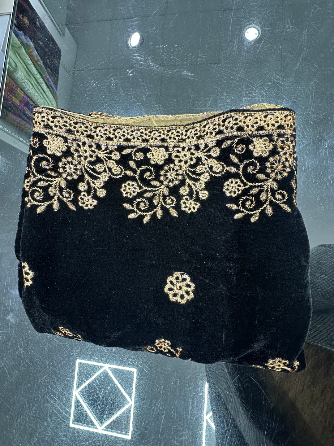 Warm Velvet shawl perfect for winter