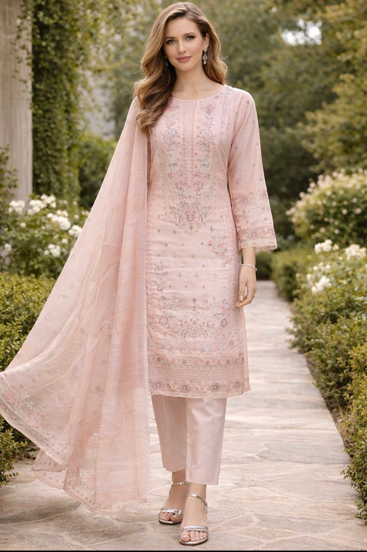 Three piece viscous material suit on offer