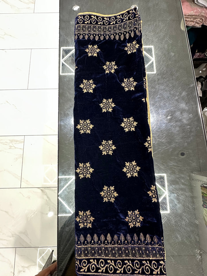 Warm Velvet shawl perfect for winter