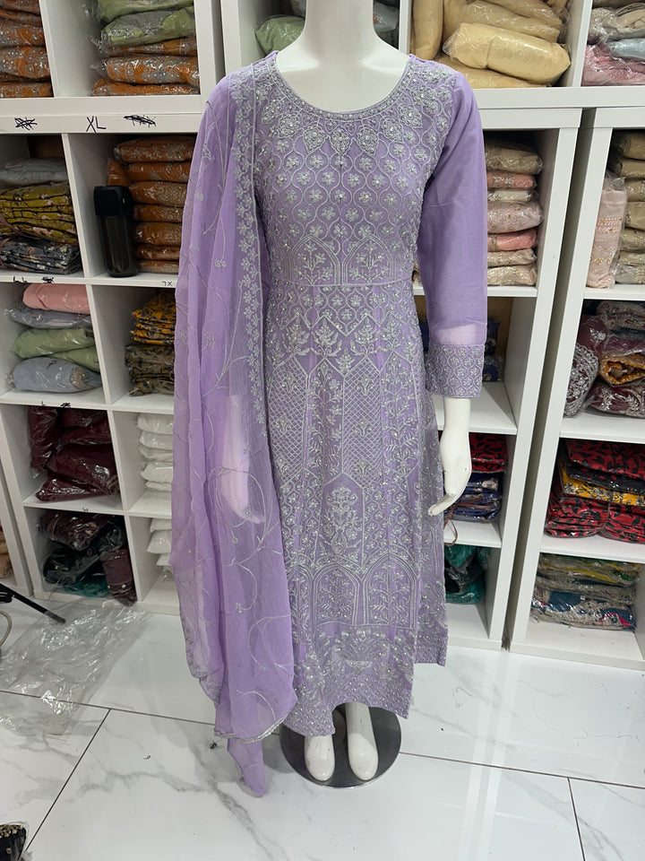 Three piece chiffon maxi dress on offer