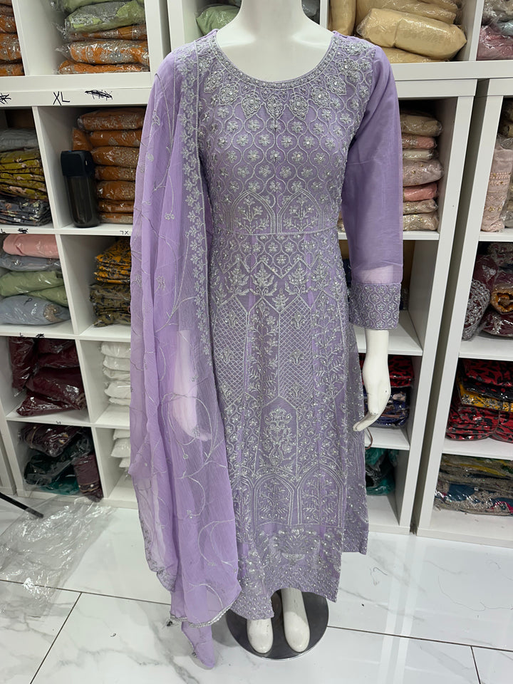 Three piece chiffon maxi dress on offer
